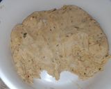 A picture of step 1 of Daal paratha.
