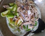 Foto langkah ke 4 dari resep Tunuman ikan (botok ikan asin).