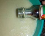 A picture of step 4 of Rainbow cake🌈🎂in sandwich maker.