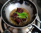 A picture of step 14 of Boondi ki Kadhi.
