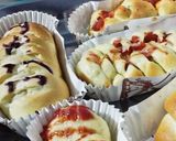 Foto langkah ke 4 dari resep Adonan serbaguna (roti tawar,roti sisir, roti isi/manis,bomboloni/donat).