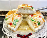 Foto del paso 14 de la receta: Roscón de reyes relleno con frutas confitadas y nata “sin gluten “