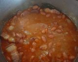 Foto del paso 4 de la receta Judías pintas con chorizo y tocino