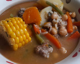 Foto del paso 2 de la receta: Cazuela de albóndigas y garbanzos