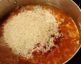 A picture of step 7 of Dirty Red Beans and Rice.