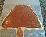 Foto del paso 1 de la receta: Abeto de hojaldre y nocilla