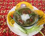 A picture of step 12 of Traditional Punjabi Sarson Ka Saag-Makki Ki Roti.