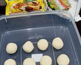 Foto langkah ke 3 dari resep Chapssal Doughnuts — 찹쌀도넛.