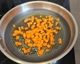Beluga lencse édes burgonyával grillezett sárgarépával recept fázis 1 fotója
