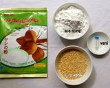 Hình bước làm 1 của món Chè táo xọn (hoa cau)