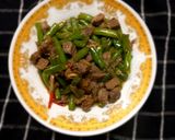 Foto langkah ke 5 dari resep Tumis Buncis Daging Sapi.