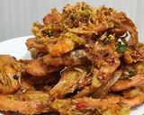 Foto langkah ke 7 dari resep Udang Garlic spacy (Garlic Spaicy Shrimp).
