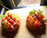 Foto langkah ke 12 dari resep Donat burger.