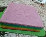 Foto langkah ke 4 dari resep Rainbow Cake Kukus.