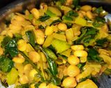 डाळ कांदापात भाजी (dal kandapat bhaji recipe in marathi) रेसिपी स्टेप 10 फोटो