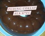 Foto langkah ke 4 dari resep Puding coklat ala ala k*fc.