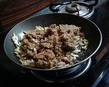 A picture of step 6 of Kajur laddus.