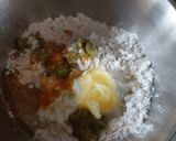 A picture of step 1 of JOWAR FLOUR KHICHU in 7 minutes in microwave oven.