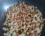 A picture of step 1 of Edible Gum (gond) laddus.