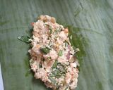 Foto langkah ke 3 dari resep Pepes Tahu Jamur.