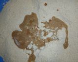 A picture of step 2 of Wheat puff puff.