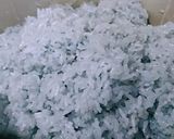 Hình bước làm 4 của món Gà nướng xôi hoa đậu biếc