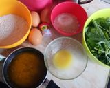 Foto langkah ke 1 dari resep Bolu Kukus Bayam-Lemon.
