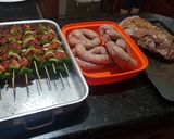 Foto del paso 4 de la receta: 🍖Pierna de Cordero a la parrilla con pinchos de Lomo de aguja🍢