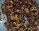 A picture of step 2 of Masala pulao.