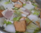 Foto langkah ke 2 dari resep Sawi putih tahu bakso.