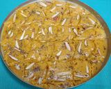 A picture of step 7 of Mohanthal 🪔🎆🎇🪔.