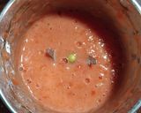 A picture of step 2 of Matar Paneer.