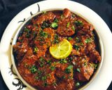 A picture of step 8 of Curd Chicken.
