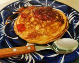 Foto del paso 10 de la receta: Hotcakes cremosos con yogurt