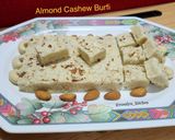 A picture of step 9 of Almond Cashew Burfi.