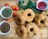 A picture of step 9 of Crispy potato donut.