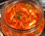 Hình bước làm 8 của món Kimchi cải thảo - công thức maangchi