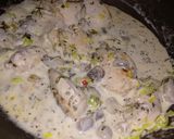 Foto del paso 2 de la receta: Pollo al verdeo o pechuga a la princesa