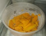 Foto langkah ke 3 dari resep Pumpkin sorbet (sorbet labu kuning).