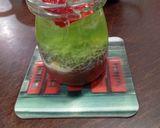 Foto langkah ke 5 dari resep Puding strawberry coklat susu.