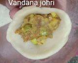 A picture of step 4 of समोसा.