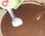 A picture of step 3 of Bourbon Biscuit Cake.