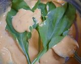 A picture of step 3 of Palak Pakoray.