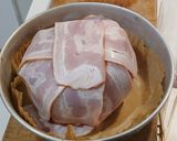 Foto del paso 2 de la receta: Rollo de Solomillo de cerdo con bacon y salsa de mostaza en Airfryer