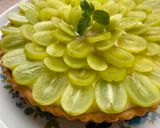 A picture of step 8 of Muscat Tart.