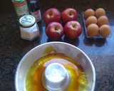 Foto del paso 1 de la receta: Budín de manzanas sin harina