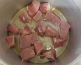 Foto del paso 1 de la receta: Carne de puerco con frijol ayocote