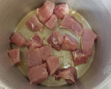 Foto del paso 1 de la receta: Carne de puerco con frijol ayocote