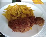 A picture of step 6 of Maryland chicken#valentines recipe.