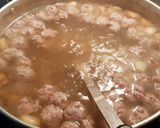รูปขั้นตอนการทำที่ 4 ของ ต้มเลือดหมู pork blood soup